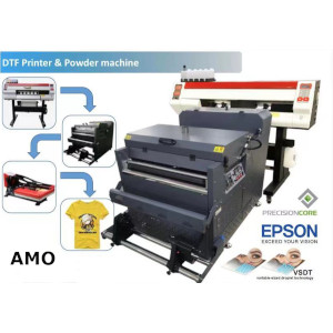 DTF Printer AM602XPDTF with 2 Epson xp600 printhead
