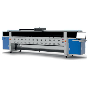 AMO Solvent Inkjet Printer AM3204K12i 3.2meters with 4 Konica 512i Printhead