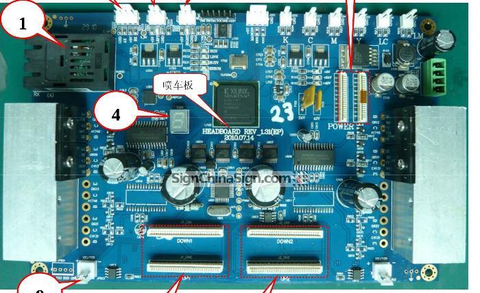 headboards hoson DX5 DX7