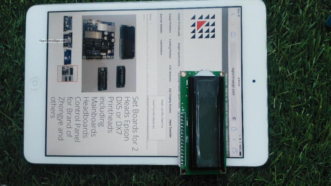 lcd boards hoson DX5 DX7