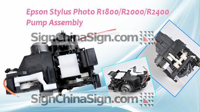 how to install Epson Stylus Photo R2400 Pump Assembly