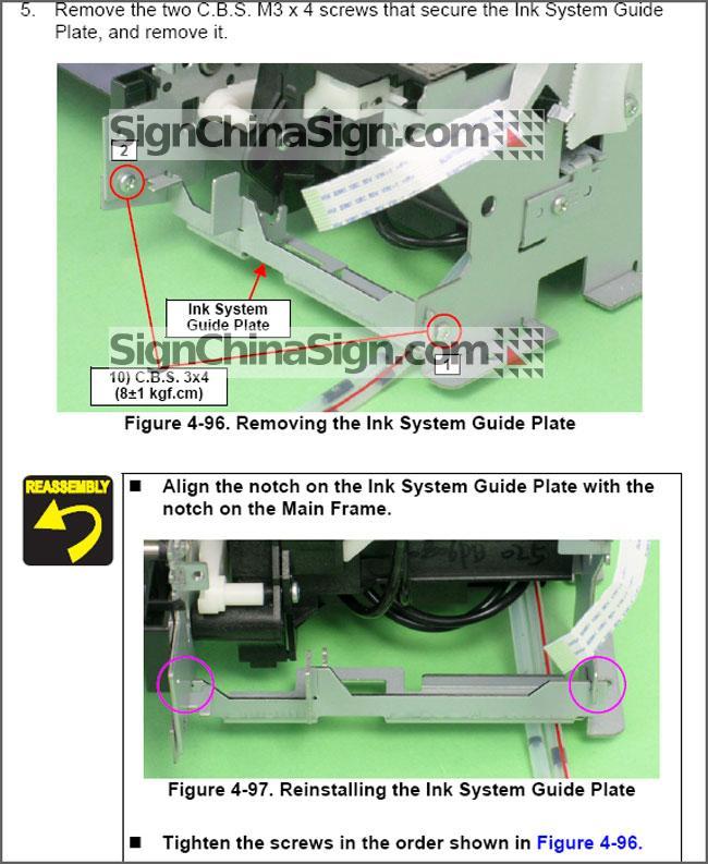 how to install Epson Stylus Photo R2400 Pump Assembly