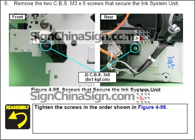 how to install Epson Stylus Photo R2400 Pump Assembly