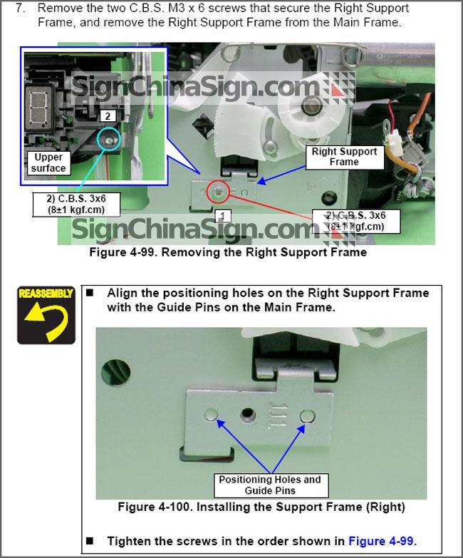 how to install Epson Stylus Photo R2400 Pump Assembly