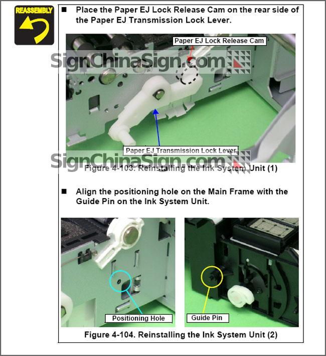 how to install Epson Stylus Photo R2400 Pump Assembly