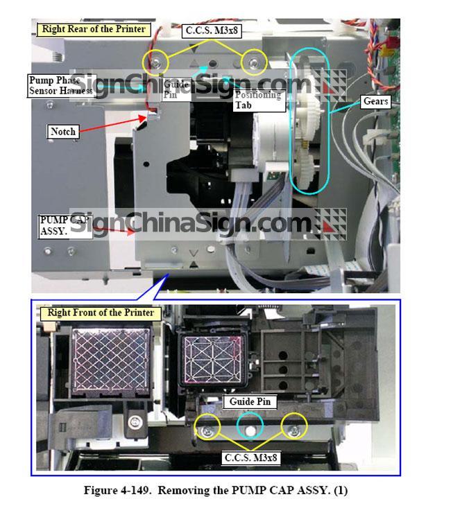 how to install Epson Stylus Pro 7880 9880 Solvent Capping Unit