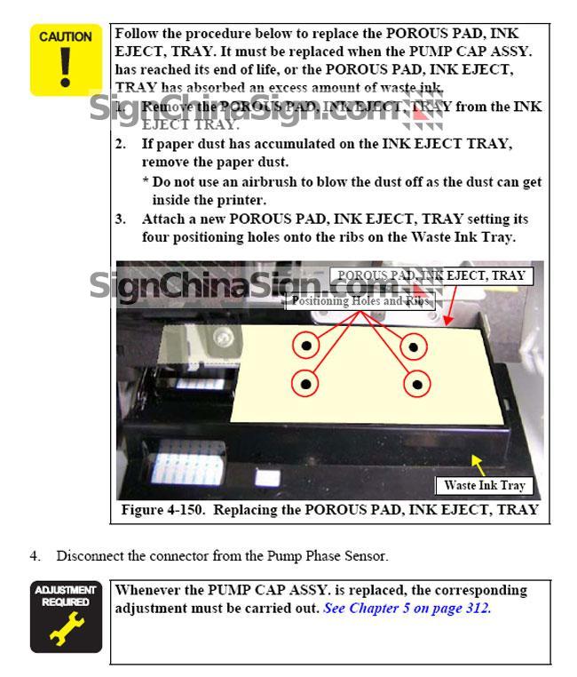 how to install Epson Stylus Pro 7880 9880 Solvent Capping Unit