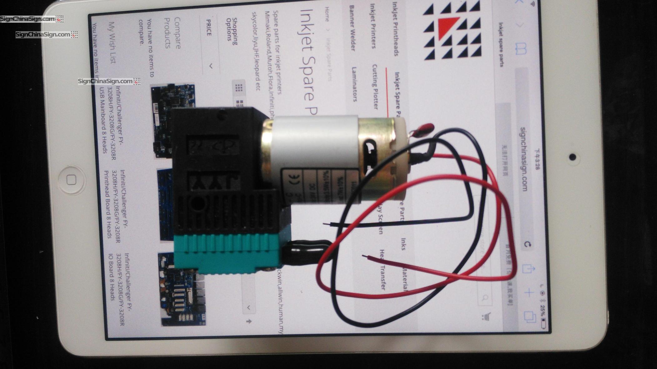 ink pumps for inkjet printers