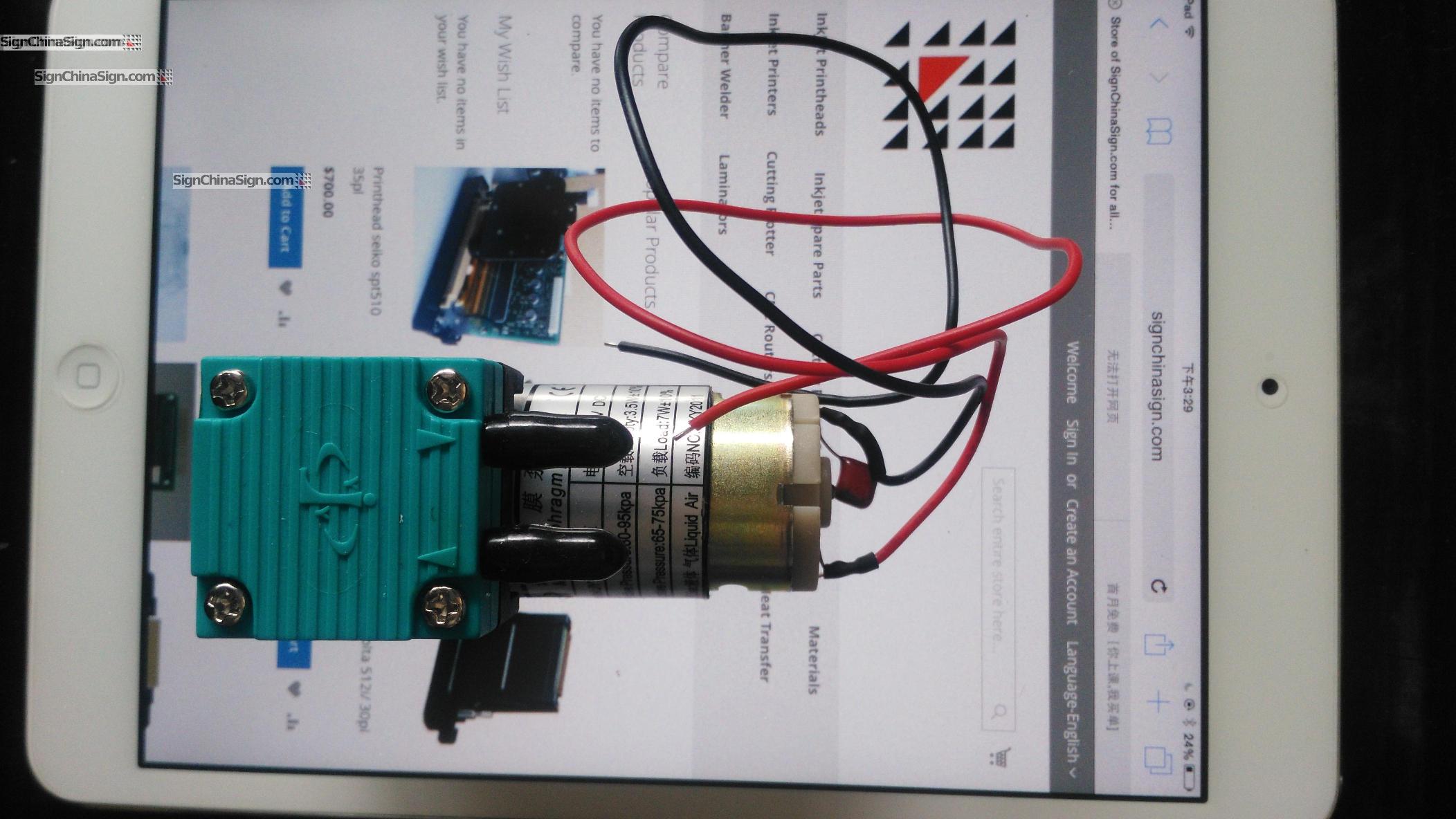 ink pumps for inkjet printers