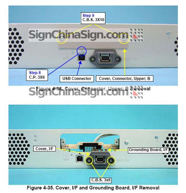 como instalar tarjeta principal de Epson Stylus Pro 4800 Mainboard