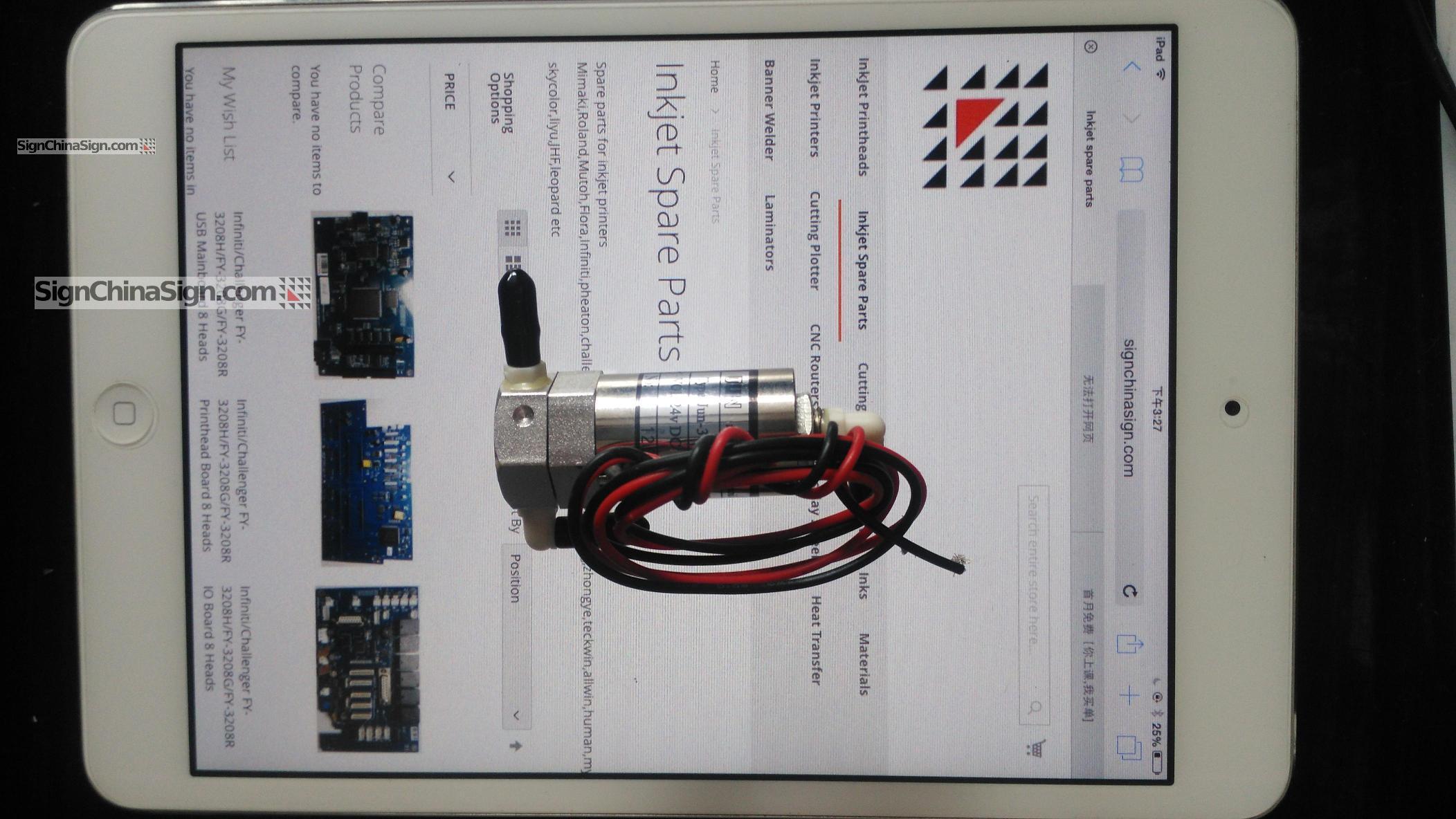 valve for printer