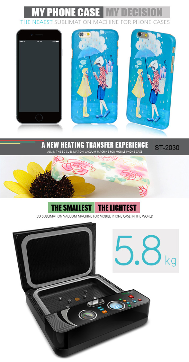Freesub Mini 3d sublimation vacuum machine for phone case printing machine ST-2030 Freesub Mini 3d sublimation vacuum machine for phone case printing machine ST-2030