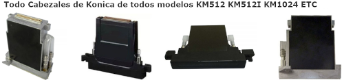 Cabezales Konica minolta,km512,km1024,km512i,km1024i,km1024she,km512ilnb,km512mn,km512ln,km512ilnb-30,km1024imhe,km1024lhb,km1024ilhe,km1024lnb,etc