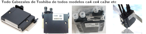 cabezales toshiba